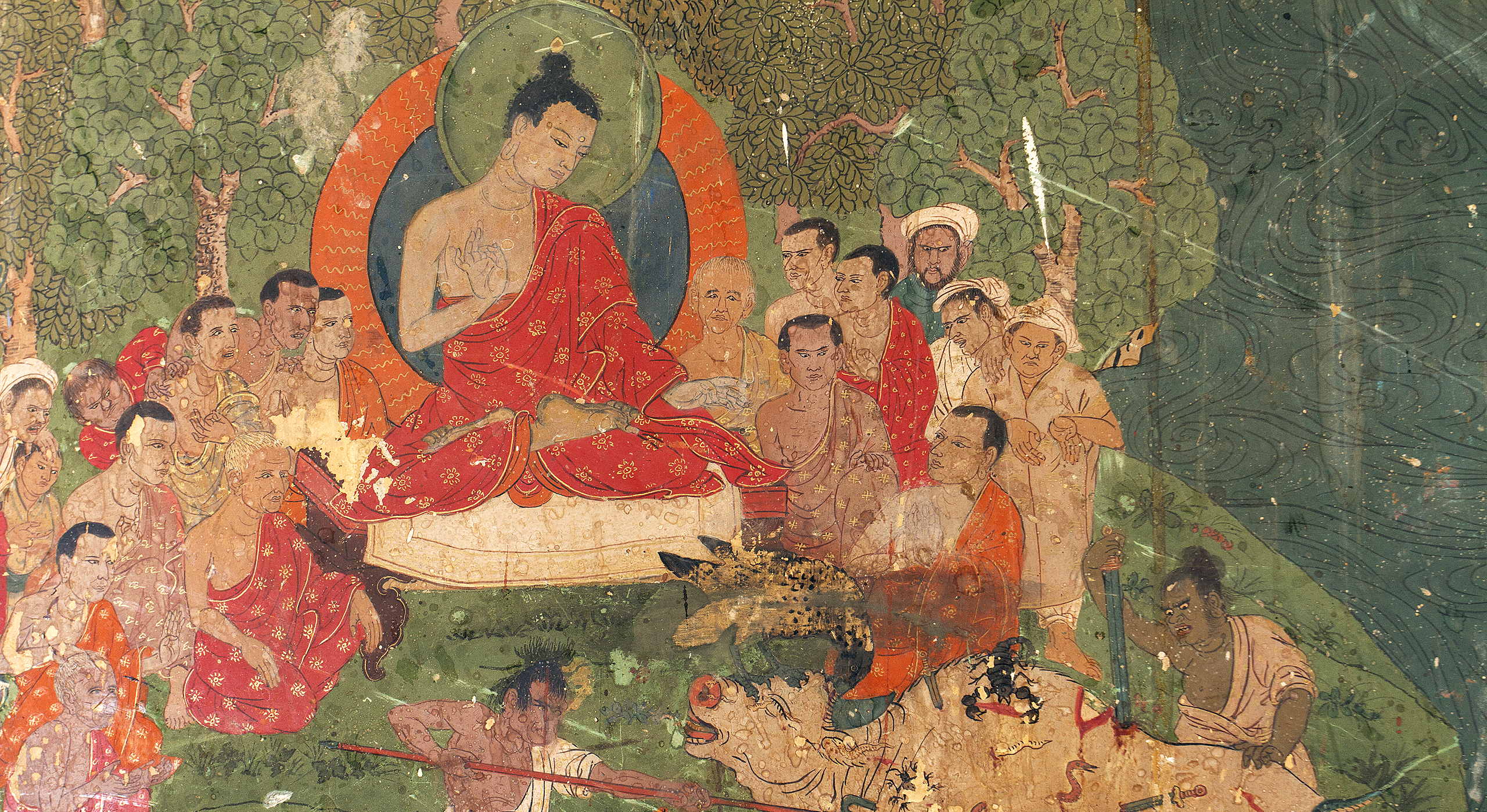 painting of buddha